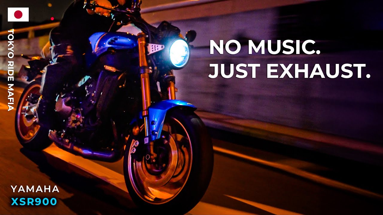 XSR900 × Tokyo Night Streets｜Neo Retro Beast Roars｜No Talking. Just Exhaust.