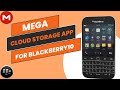 Best cloud storage app for #blackberry10 │Mega