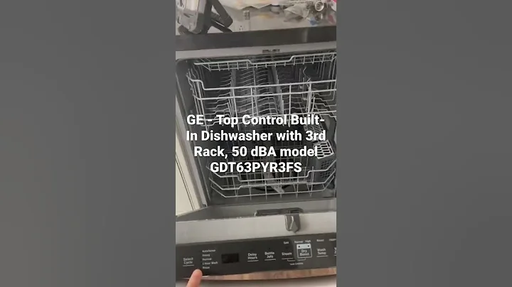 GE - Top Control Built-In Dishwasher with 3rd Rack, 50 dBA model GDT63PYR3FS