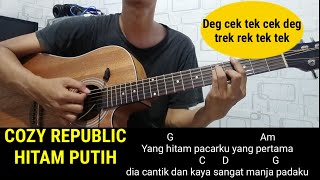 Kunci Gitar - Hitam Putih - Cozy Republic (Trek tek tek tek)