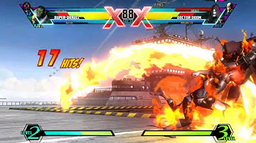 UMVC3 skrull double inferno happy birthday