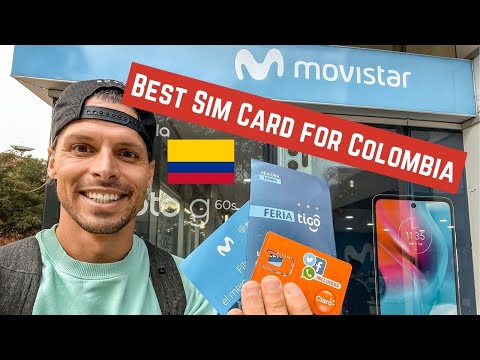 Buying a Sim Card in Colombia in 2022