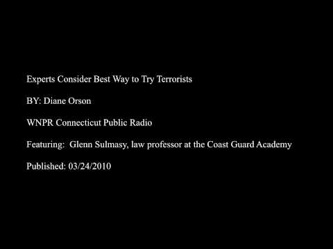 Coast Guard Academy law professor speaks on terror...