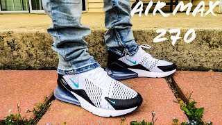 air max 270 dusty cactus on feet