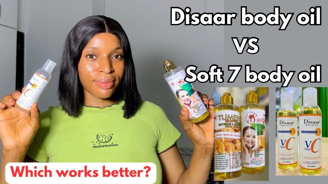 Review on disaar body oil and soft 7 body oil | Which gives better result
