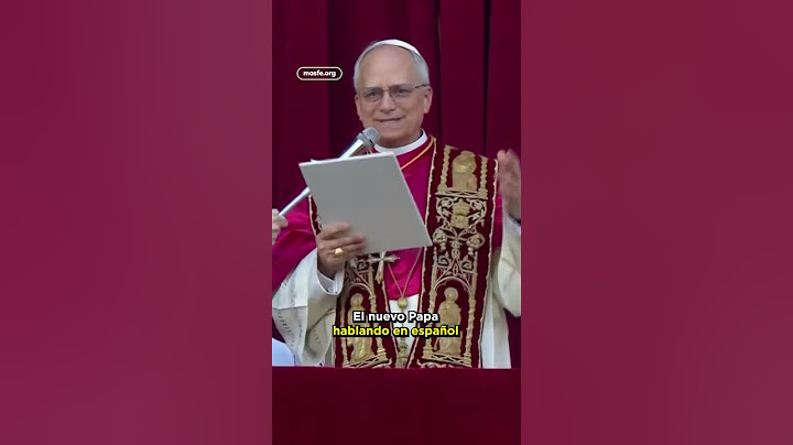 El papa León XIV habló en español y envió saludos a Perú en su primer discurso como  líder católico