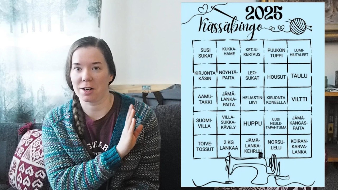 Vuoden 2025 kässäbingon läpikäynti