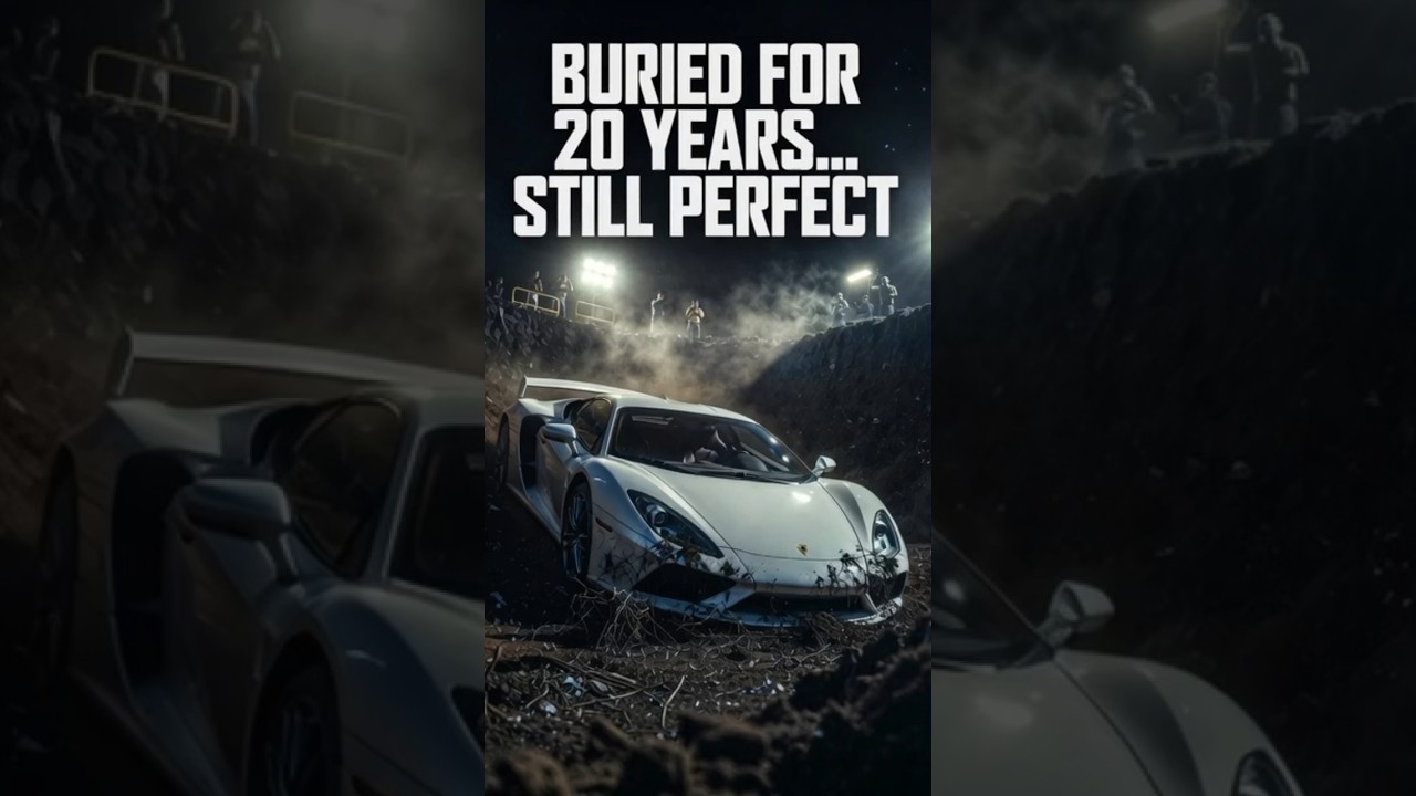 The Supercar Found Perfectly Clean After 20 Years Underground