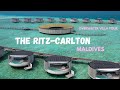 The ritzcarlton maldives  overwater villa tour