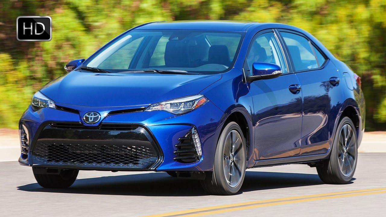 2017 Toyota Corolla SE Blue Metallic Exterior - Interior Design & Road