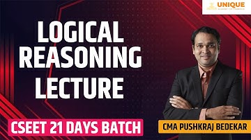 CSEET Logical Reasoning Insert Missing Figure Lecture 2