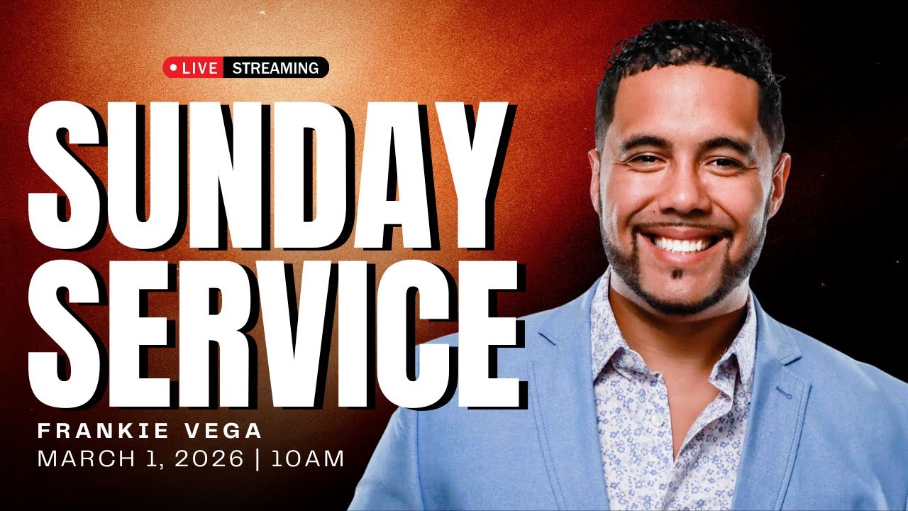 Sunday  Service with Guest Speaker Frankie Vega