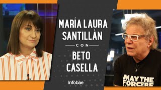 Beto Casella con María Laura Santillán: "Si Alberto Fernández se enoja por Gran Hermano…"