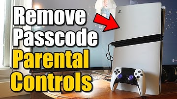 How to Remove Passcode Pin & Reset for Parental Controls on PS5