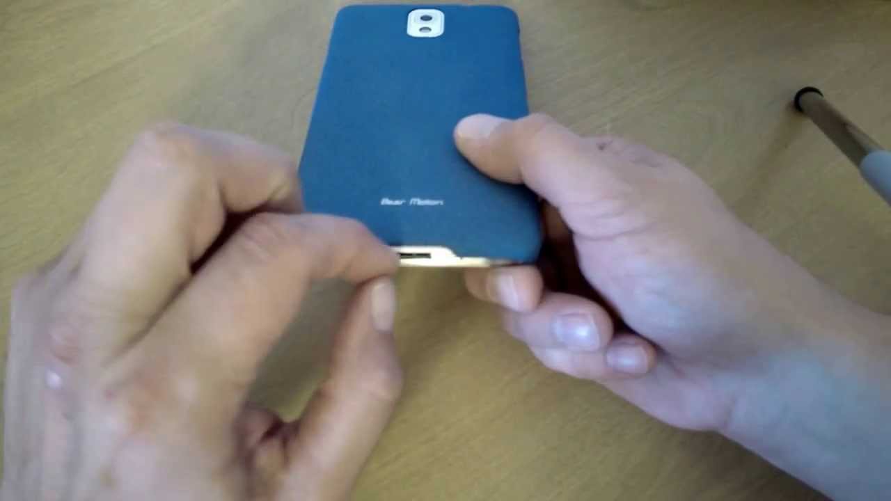 Bear Motion Premium Slim Back Cover Case - Sand