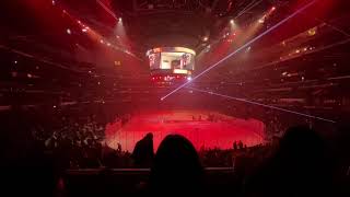 Los Angeles Kings Introduction and Starting Lineup 2020