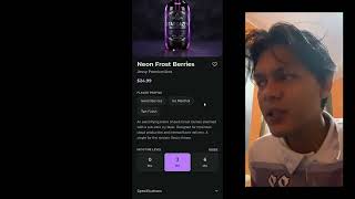 UI/UX Design Presentation | Jessy Vape Store Mobile App | English for Engineering Assignment