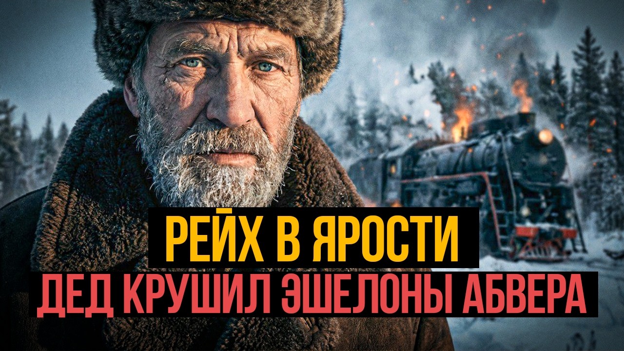 Гиммлер лично приказал найти этого 74-летнего деда. Немецкие поезда сходили с рельсов каждую неделю