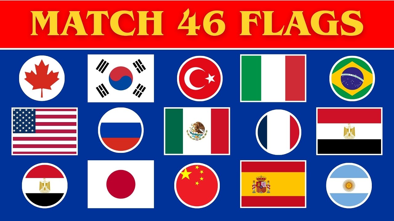 Match These Confusing Flags 🌍 | Flag Quiz Challenge - YouTube