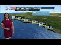 Tracking marine clouds and cooler weather this weekend