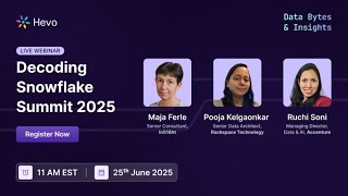 Decoding Snowflake Summit 2025