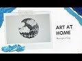 Art at home - Create a Monoprint with Meg