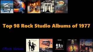 Top 98 Rock Studio Albums of 1977