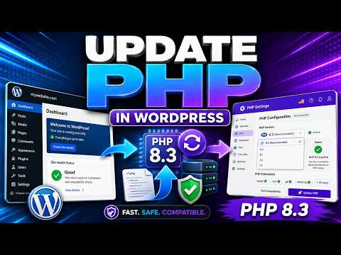 🚀 How to Update PHP Version in WordPress (Step-by-Step Guide)