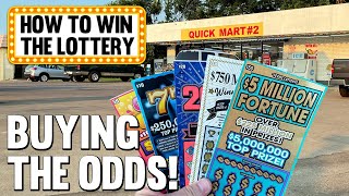 How to Win the Lottery  **BUYING THE ODDS** EASY METHOD  Fixin To Scratch
