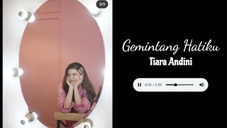 Tiara Andini - Gemintang Hatiku || OVERLAY VIDEO || LIRIK LAGU 1 MENIT || STORY WA, IG, FB ||