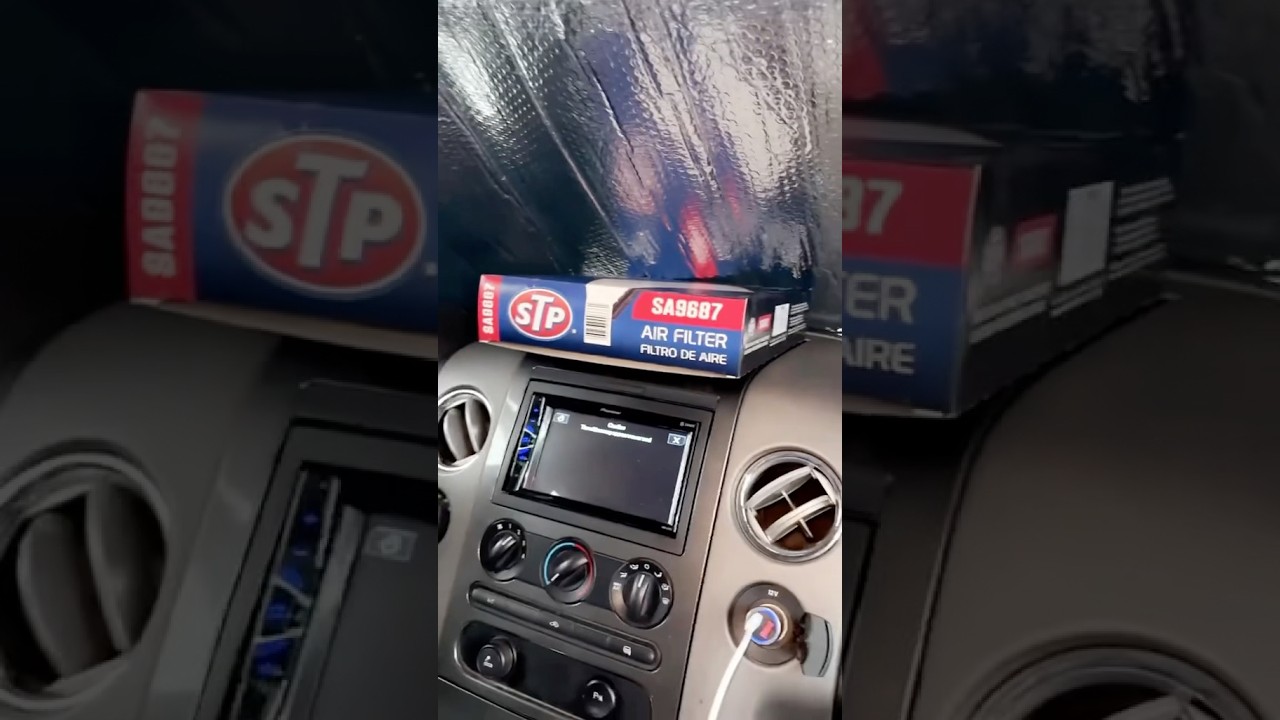 *How to CHANGE Cabin Air Filter in 2005 Ford F-150 FX4!* (2004 - 2008) 