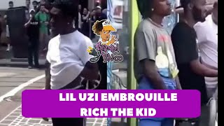 Lil Uzi embrouille Rich The Kid et le course dans la rue