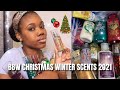NEW BATH AND BODY WORKS CHRISTMAS/WINTER FRAGRANCES 2021 | haul & review | Naimah