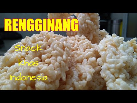 Rangginang adalah sejenis kerupuk tebal yang terbuat dari beras ketan dibentuk bulat yang dikeringka. 