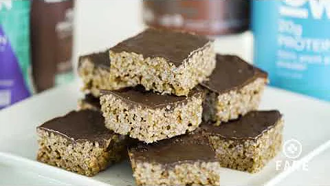 OWYN Powered Chocolate Crispy Rice Bars