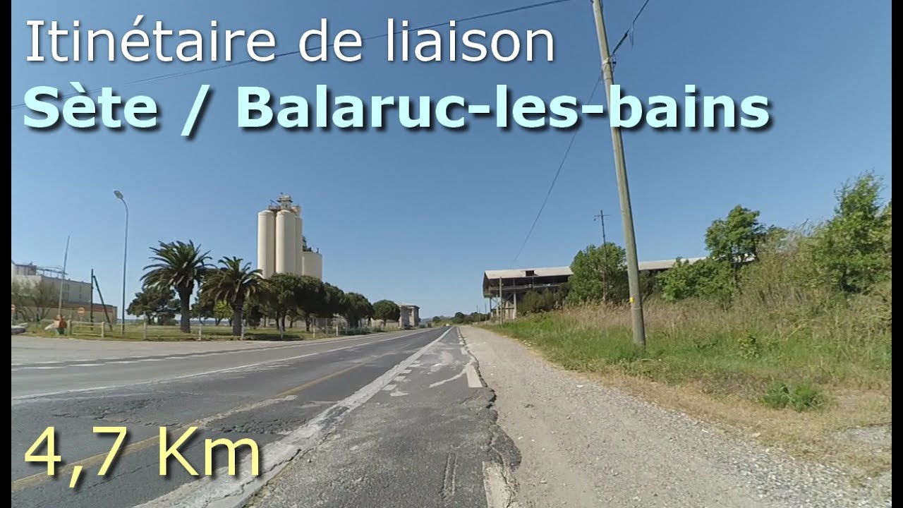 Sète / Balaruc-les-bains (Vélo)
