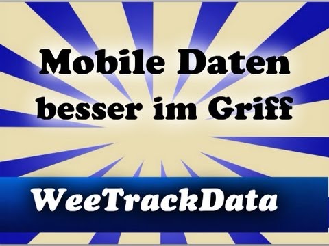 Mobile Daten besser im Griff - WeeTrackData (Cydia Tweak)