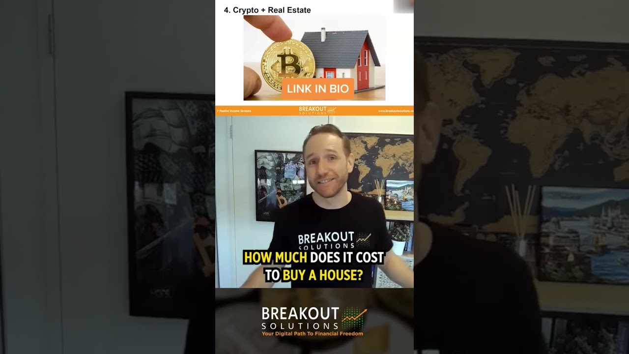 You can buy property using crypto 