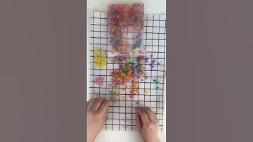 Sorting beads by colour — the most satisfying part of our bulk order 🌈✨