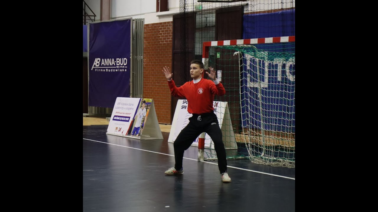 Handball Goalkeeper Saves Tomasz Zagański Mistrzostwa Polski Juniorów Młodszych 2022/2023
