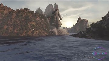 I Tried To Recreate The Opening Scene From HanuMan Teaser II Using Blender!  #vfx #hanuman #shorts