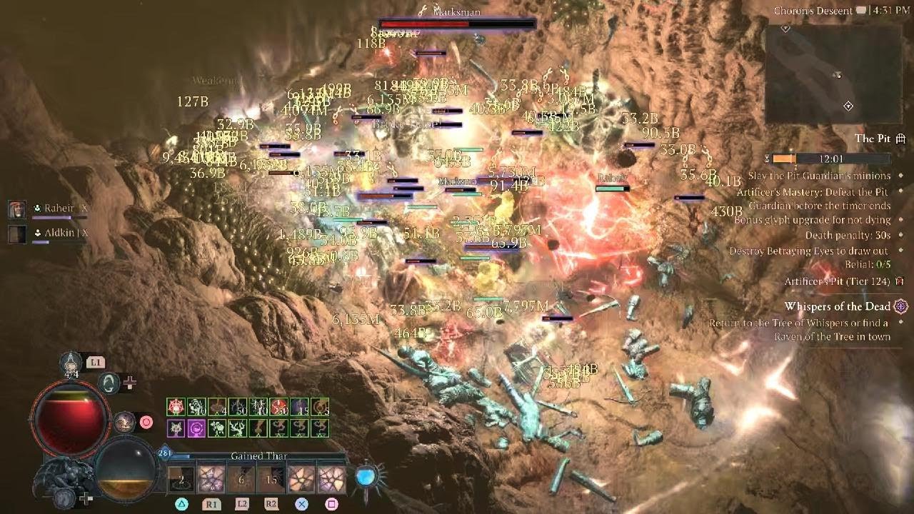 Auradin, Pit 124, Diablo 4 Season 11