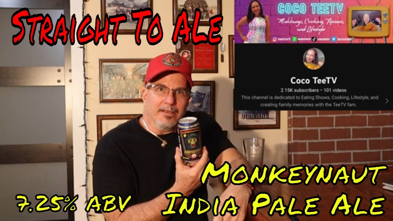 Monkeynaut IPA Review (#384) - YouTube