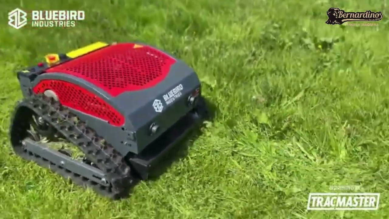 Robot Corta-Mato Destroçador c/ Controlo Remoto FM 23-53 Blue Bird