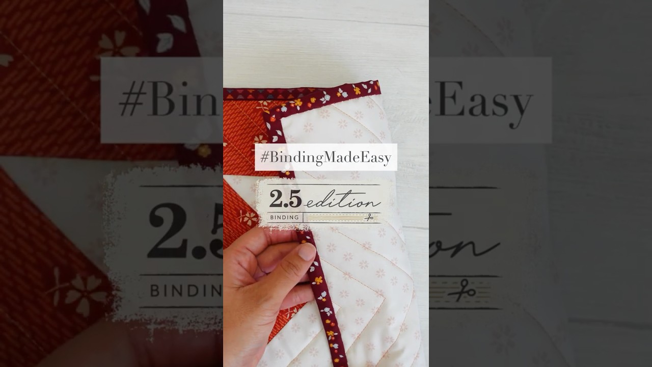 The best binding for quilts! #quiltbinding #bindingforquilts #bindingfabric