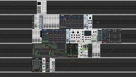 VCVRack Generative Dub Techno