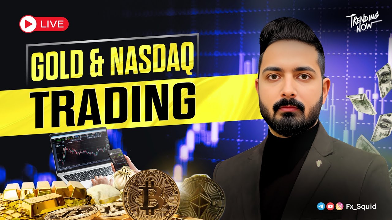 “Live GOLD & NASDAQ Trading | Master the Execution Like a Sniper”| DAY- 98 NY