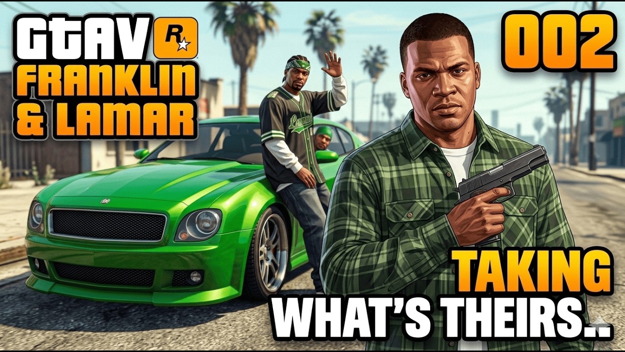 THE HUSTLE BEGINS! 🚗 | GTA 5 Mission 2: Franklin and Lamar