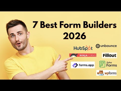 Best Form Builder Tools For 2026 With Their Pricing