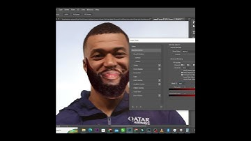 Make real mustache easily in realistic way in photoshop 2023